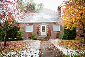 Small Brick Home