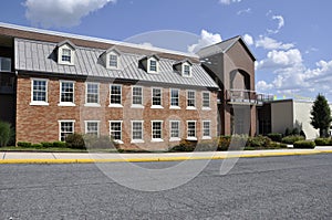 Small brick office building