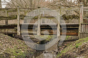 Small bridge in the park