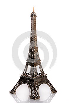 Small bronze of Eiffel tower figurine