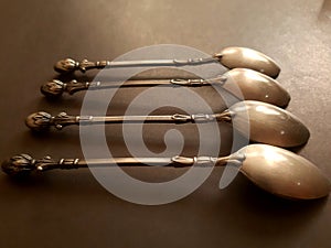 Small bronze spoons