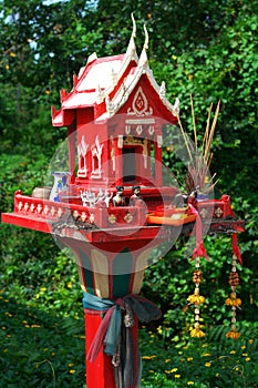 Small Buddhist shrine