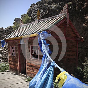 Small buddhist temple