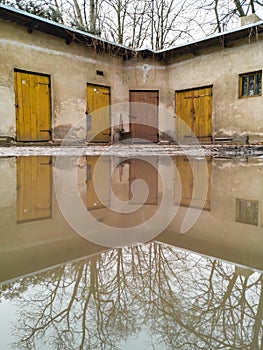 Small building with few doors