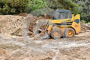 Small bulldozer