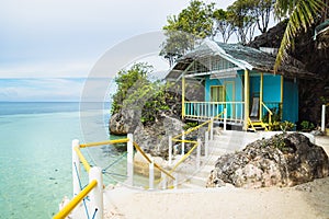 Small Bungalow at the ocean of Siquijor, Philippines, Asia