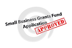 Small Business Grants Fund Application Approved