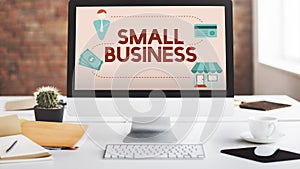 Small Business Niche Market Products Ownership Entrepreneur Concept