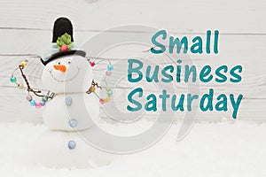 Small Business Saturday message