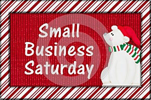 Small Business Saturday message photo