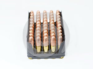 Small caliber ammunition.