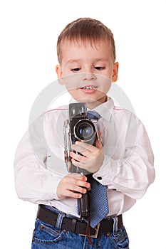 Small cameraman