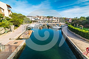 Small canal in Porto Rotondo