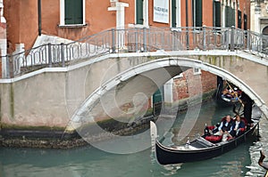 small canal venice italy romatic gondoliere bridge beautiful