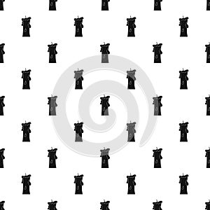 Small candle pattern vector