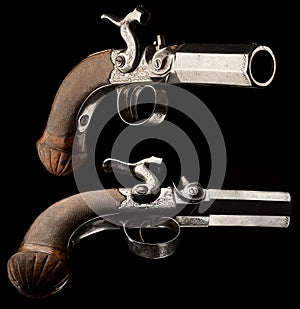 Small capsule pistol.