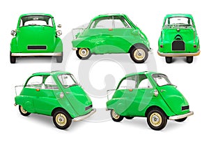 Small car - BMW Isetta 300. Collection of 5 variants.