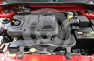 A small car engine