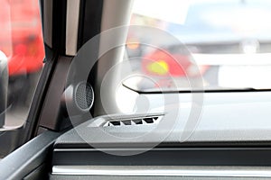 Small car speaker in car