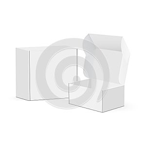 Small Cardboard Shipping Mailer or Gift Packaging Box