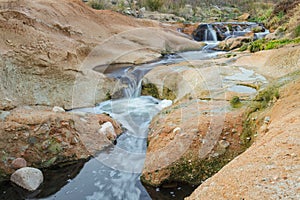 Small cascades along the Congost