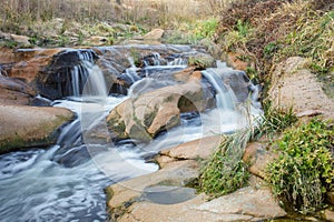 Small cascades along the Congost photo