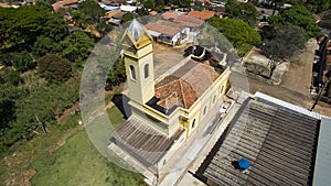 Small Catholic church Victorian, municipal district of Botucatu