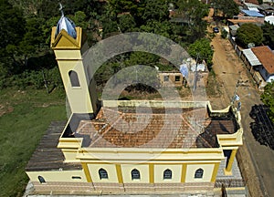 Small Catholic church Victorian, municipal district of Botucatu photo