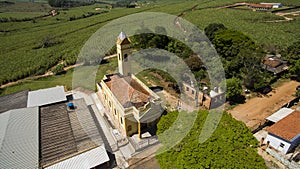 Small Catholic church Victorian, municipal district of Botucatu photo