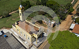 Small Catholic church Victorian, municipal district of Botucatu photo