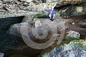 Small cave paddle (Crimea, Ukraine).