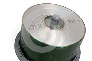 Small CD stack (with clipping path)