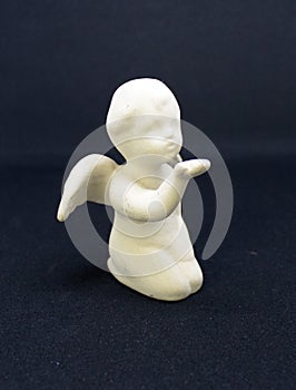 Small ceramic angel