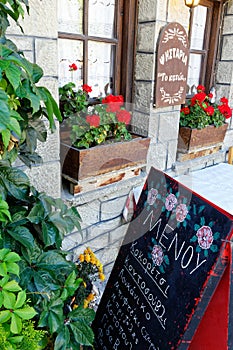 Small Restaurant, Metsovo, Epirus, Greece