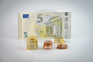 Small change euro money