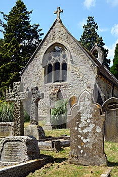 Small chapel in Lyndhurst in the New Forest