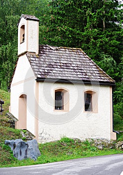 Small chapel near Heiligenblut am Grossglockner, Austria.