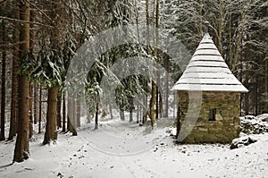 Small chapel, Prichovice, Czech Republic