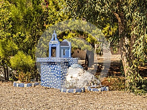 Small Chapel tabernacle in Pelion Peninsula, Greece.