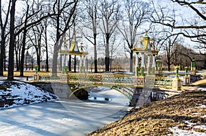 Small Chinise Bridge in Alexander Park