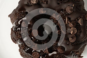 Small Chocolate Bunt cake