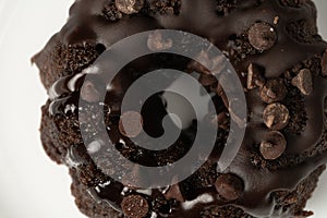 Small Chocolate Bunt cake photo