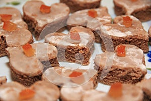 Small Christmas cakes