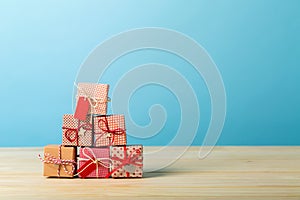 Small Christmas gift boxes