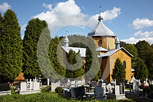 Small church on the graveyard