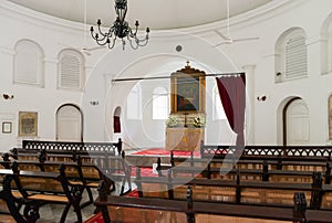 Small church interior