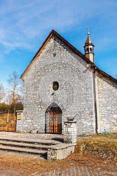 Small church on Jura Krakowsko Czestochowska