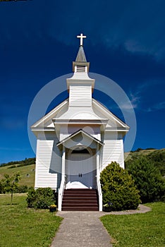 Small church in a Northern Cal photo