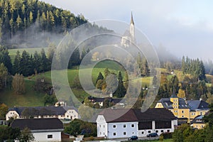 Small church in rural community - Austria