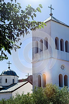 Small church in Ulcinj, Montenegro.